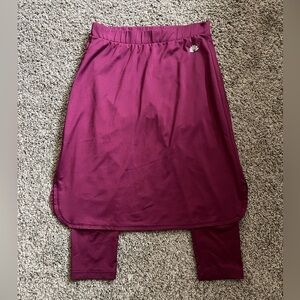 Women’s Snoga Athletics Magenta Midi Skirt Size XS